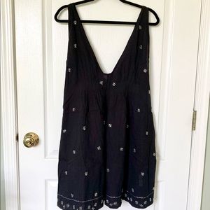 Free people black mini dress